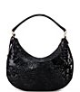 Color:Black - Image 2 - Melborne Collection Bekka Shoulder Bag