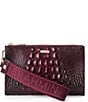 BRAHMIN Melbourne Collection Adia Croc Wristlet - Image 5
