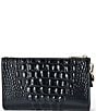 BRAHMIN Melbourne Collection Adia Croc Wristlet - Image 2