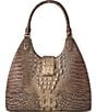 BRAHMIN Melbourne Collection Brindle Adrian Hobo Bag, Color:Brindle - Image 1