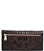 Color:Cocoa - Image 2 - Melbourne Collection Ady Crocodile-Embossed Wallet