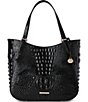 BRAHMIN Melbourne Collection Aliza Tote Bag, Color:Black - Image 1