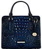 BRAHMIN Melbourne Collection Anchor Cami Satchel Bag, Color:Anchor - Image 1