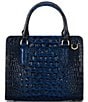 BRAHMIN Melbourne Collection Anchor Cami Satchel Bag, Color:Anchor - Image 2