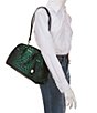BRAHMIN Melbourne Collection Angelina Satchel Handle Bag - Image 4