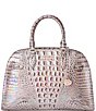 BRAHMIN Melbourne Collection Angelina Silk Mist Satchel Handle Bag - Image 1