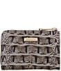 BRAHMIN Melbourne Collection Anita Charcoal Wallet, Color:Charcoal - Image 1