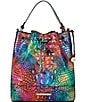 Color:Argyle - Image 1 - Melbourne Collection Argyle Marlowe Shoulder Bucket Bag