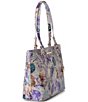 BRAHMIN Melbourne Collection Asher Frosted Leaf Medium Tote Bag - Image 4