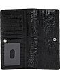 BRAHMIN Melbourne Collection Black Ady Wallet, Color:Black - Image 3