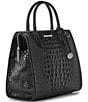 BRAHMIN Melbourne Collection Black Caroline Tote Bag, Color:Black - Image 4