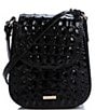 BRAHMIN Melbourne Collection Black Everlee Crossbody Bag, Color:Black - Image 1