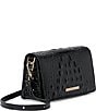 BRAHMIN Melbourne Collection Black Minuette Crossbody Bag, Color:Black - Image 4