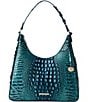 BRAHMIN Melbourne Collection Blue Patina Tabitha Shoulder Bag, Color:Blue Patina - Image 1