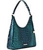 BRAHMIN Melbourne Collection Blue Patina Tabitha Shoulder Bag, Color:Blue Patina - Image 4