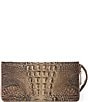 BRAHMIN Melbourne Collection Brindle Skyler Travel Wristlet, Color:Brindle - Image 1