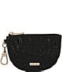 BRAHMIN Melbourne Collection Britt Coin Holder, Color:Black - Image 1