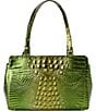 BRAHMIN Melbourne Collection Cacti Green Josette Tote Bag, Color:Cacti Green - Image 2