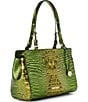 BRAHMIN Melbourne Collection Cacti Green Josette Tote Bag, Color:Cacti Green - Image 4
