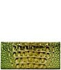 BRAHMIN Melbourne Collection Cacti Green Veronica Trifold Wallet, Color:Cacti Green - Image 2