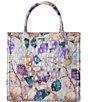 BRAHMIN Melbourne Collection Caroline Frosted Leaf Satchel Bag - Image 1