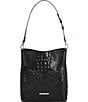 BRAHMIN Melbourne Collection Celina Bucket Shoulder Bag, Color:Black - Image 1