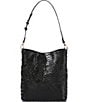 BRAHMIN Melbourne Collection Celina Bucket Shoulder Bag, Color:Black - Image 2