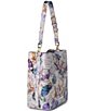 BRAHMIN Melbourne Collection Celina Frosted Leaf Bucket Bag - Image 4