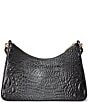 BRAHMIN Melbourne Collection Charcoal Mod Esme Shoulder Bag, Color:Charcoal - Image 2