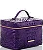 Color:Royal Purple - Image 4 - Melbourne Collection Charmaine Travel Makeup Bag
