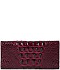 BRAHMIN Melbourne Collection Cherry Lacquer Veronica Wallet, Color:Cherry Lacquer - Image 2