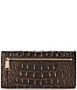 BRAHMIN Melbourne Collection Chocolate Cordelia Wallet, Color:Chocolate - Image 2