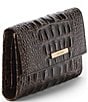 BRAHMIN Melbourne Collection Chocolate Cordelia Wallet, Color:Chocolate - Image 4