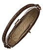 BRAHMIN Melbourne Collection Chocolate Fallon Hobo Shoulder Bag, Color:Chocolate - Image 3