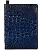 BRAHMIN Melbourne Collection Crocodile Embossed Leather Journal - Image 1