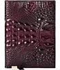BRAHMIN Melbourne Collection Crocodile Embossed Leather Journal - Image 1