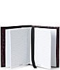 BRAHMIN Melbourne Collection Crocodile Embossed Leather Journal - Image 3
