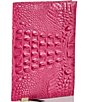 Color:Paradise Pink - Image 3 - Melbourne Collection Crocodile Embossed Leather Journal