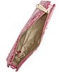 BRAHMIN Melbourne Collection Daisy Wristlet, Color:French Rose - Image 3
