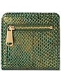 BRAHMIN Melbourne Collection Dark Green Valley Jane Mini Wallet - Image 2