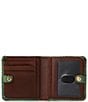 BRAHMIN Melbourne Collection Dark Green Valley Jane Mini Wallet - Image 4