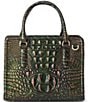 BRAHMIN Melbourne Collection Dewberry Cami Satchel Bag, Color:Samba - Image 2