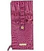 BRAHMIN Melbourne Collection Dewberry Credit Card Wallet, Color:Dewberry - Image 1
