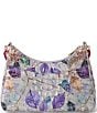 BRAHMIN Melbourne Collection Esme Frosted Leaf Mod Chain Shoulder Bag - Image 2