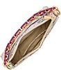 BRAHMIN Melbourne Collection Esme Frosted Leaf Mod Chain Shoulder Bag - Image 3