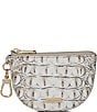 BRAHMIN Melbourne Collection Fairest Grey Britt Coin Holder, Color:Fairest Grey - Image 1