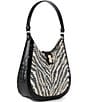 BRAHMIN Melbourne Collection Fallon Everlasting Encore Hobo Bag, Color:Everlasting - Image 4
