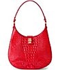 BRAHMIN Sriracha Melbourne Collection Fallon Hobo Shoulder Bag, Color:Sriracha - Image 1