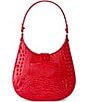BRAHMIN Sriracha Melbourne Collection Fallon Hobo Shoulder Bag, Color:Sriracha - Image 2
