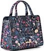 BRAHMIN Melbourne Collection Folktale Cami Satchel Bag, Color:Folktale - Image 4